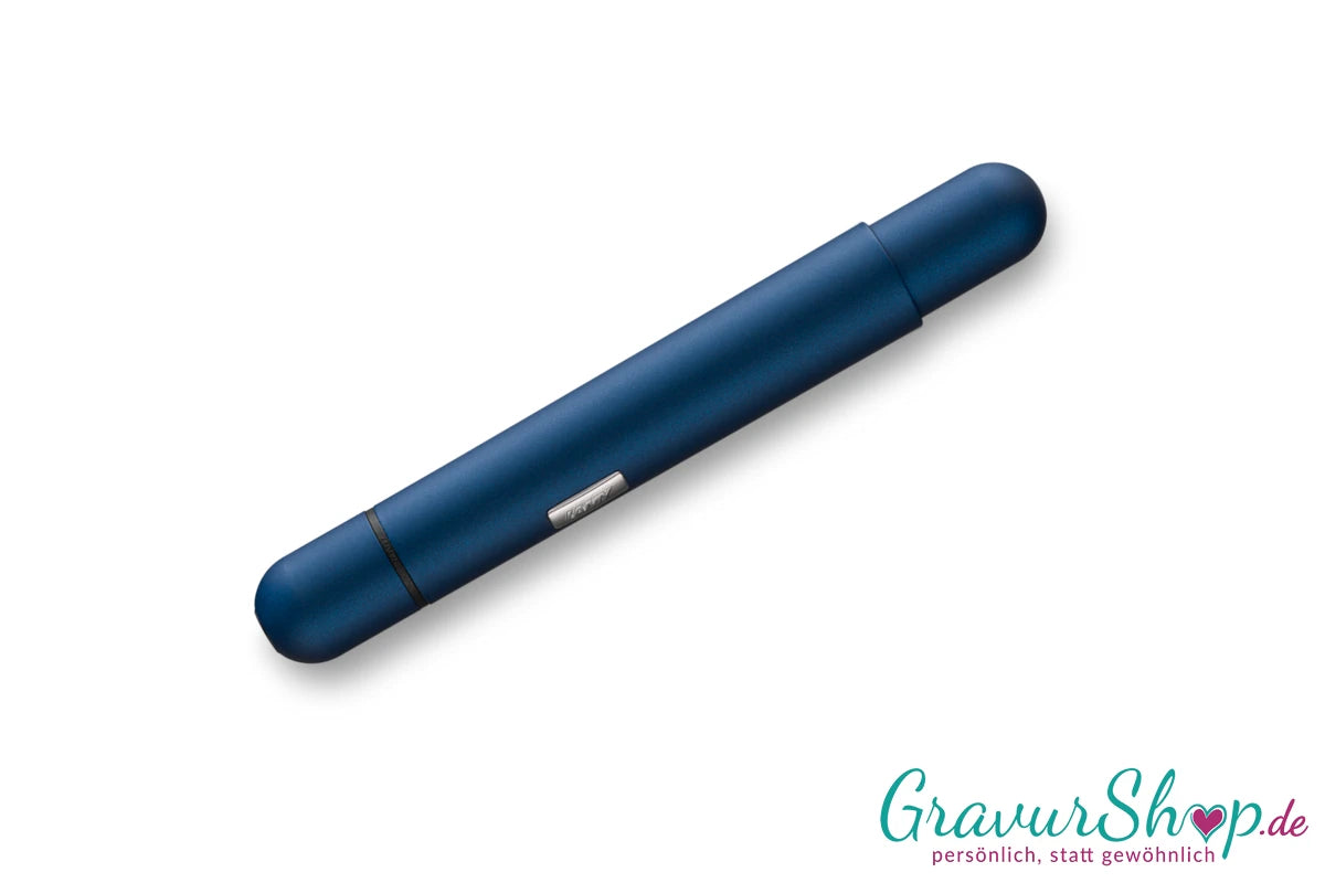 LAMY Kugelschreiber pico blau mit Gravur
