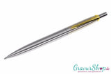 Kugelschreiber silber-gold 15 mit Gravur