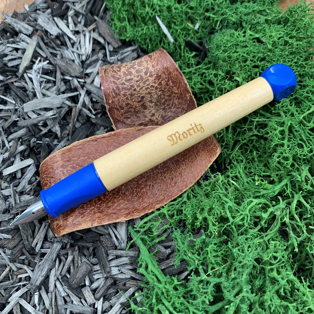 LAMY abc Drehbleistift - blau | Drehbleistift mit Gravur