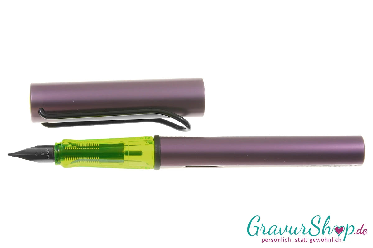 Lamy Al star Füller aubergine personalisierbar