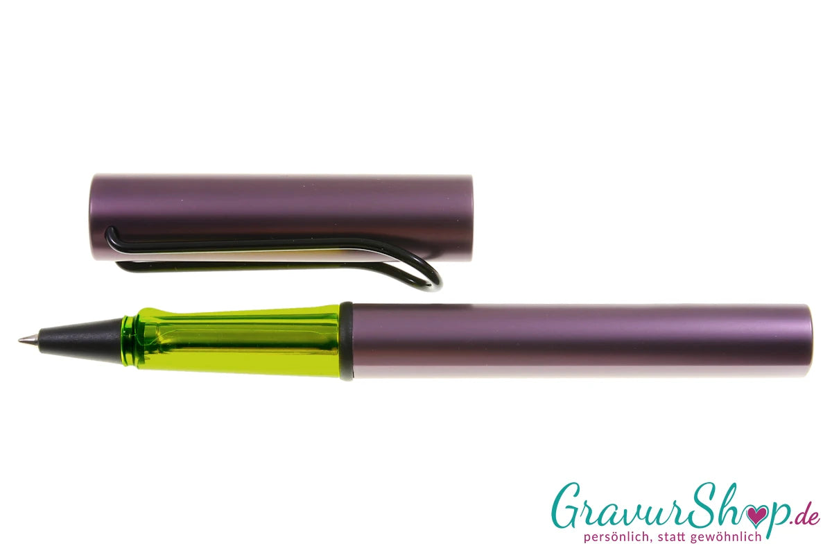 Lamy Al star Rollerball aubergine mit Gravur