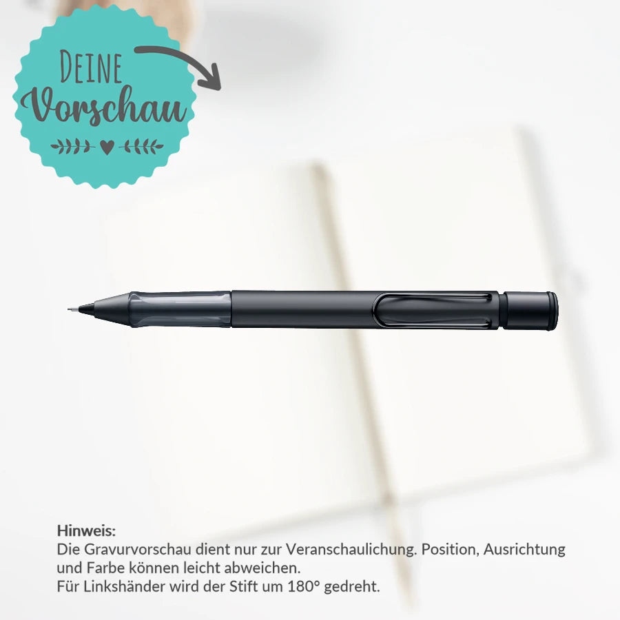 LAMY AL-Star Bleistift Black