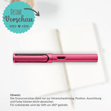 LAMY AL-star Füller fiery