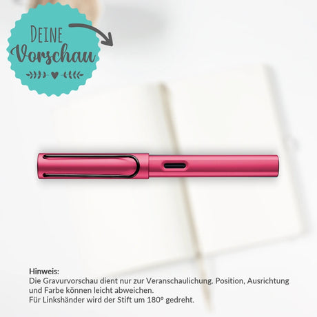 LAMY AL-star Füller fiery