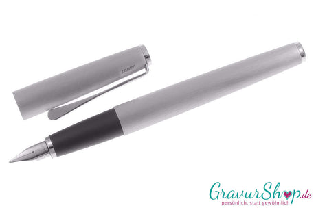 LAMY Studio Schreibset brushed Füller mit Gravur