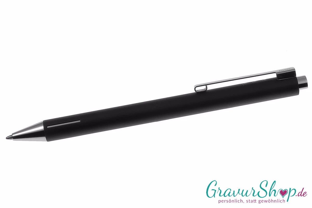 LAMY econ Kuli schwarz mit Gravur