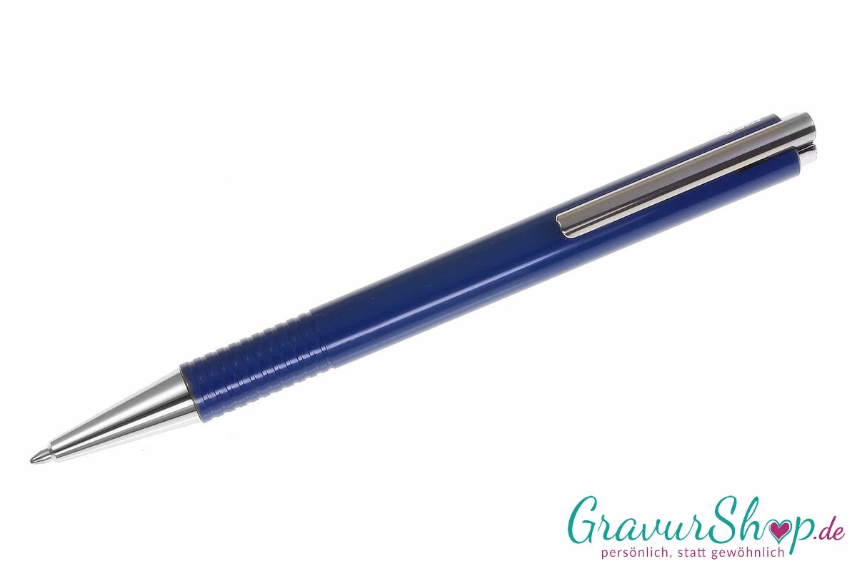 LAMY logo Kugelschreiber blau mit Gravur