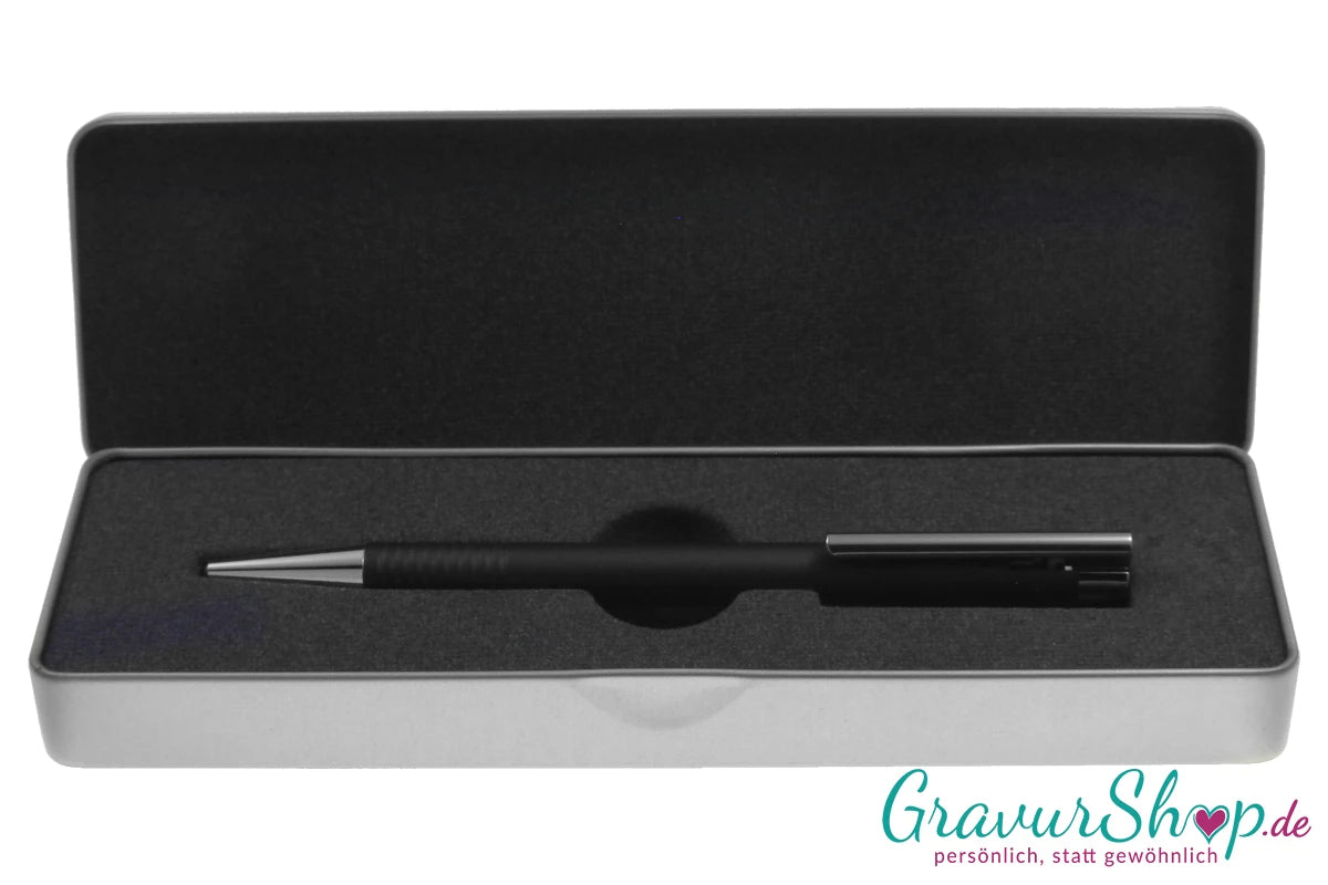 LAMY Logo Lx Kugelschreiber steelblack personalisiert
