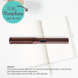 LAMY Lx Füller Marron
