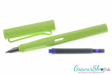 LAMY Safari Schreibset Füller springgreen mit Gravur