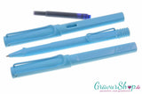LAMY safari 3er Set Füller-Kuli-Rollerball aquasky mit Gravur