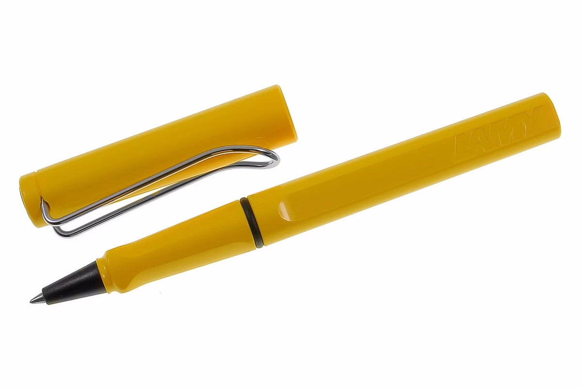 LAMY safari Schreibset Tintenroller yellow mit Gravur