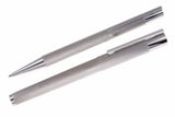 LAMY scala Schreibset Kuli + Tintenroller brushed mit Gravur