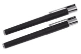 LAMY scala Schreibset Füllhalter + Tintenroller schwarz mit Gravur