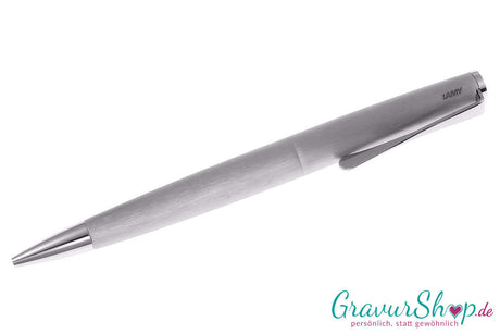 LAMY Studio Schreibset brushed Kugelschreiber mit Gravur