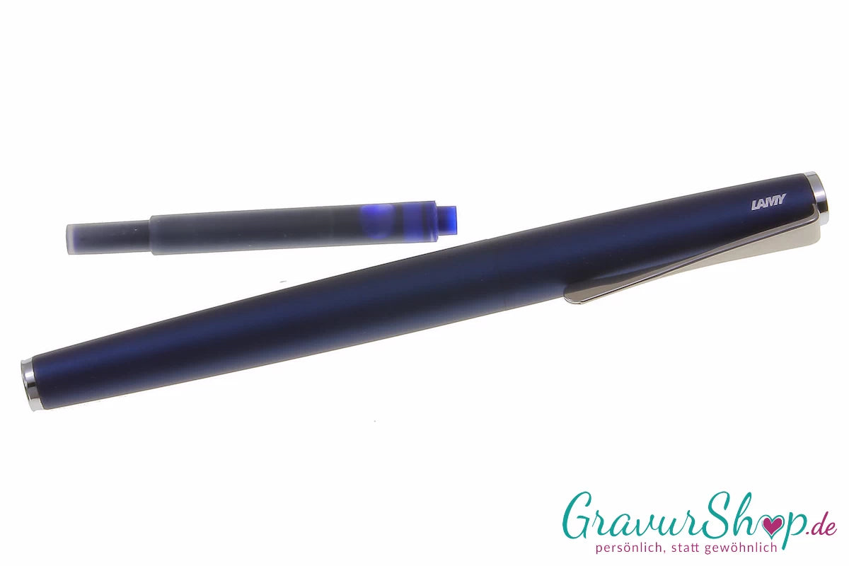 LAMY Füllhalter Studio blue mit Gravur