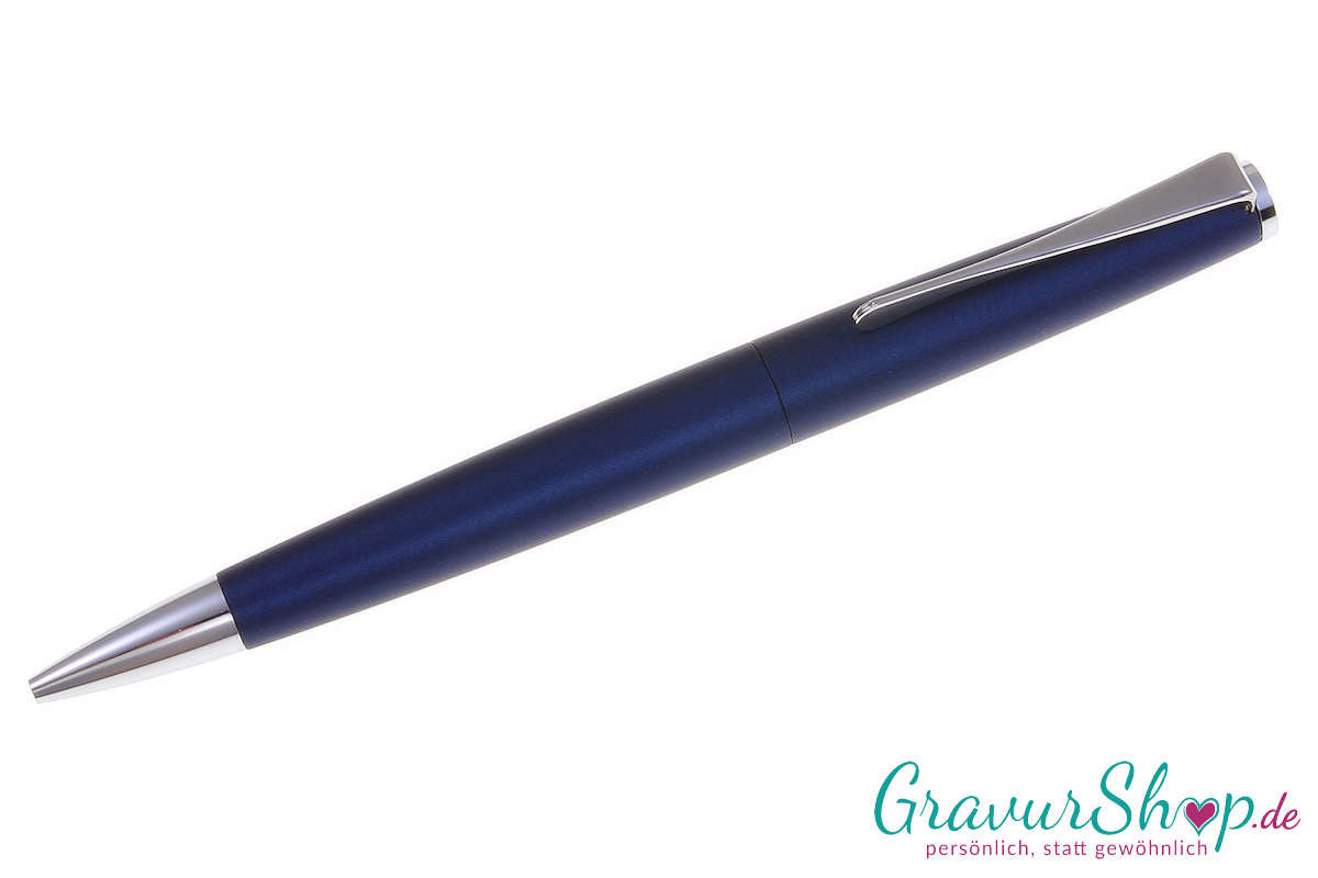 LAMY Studio Schreibset imperialblue Kuli mit Gravur