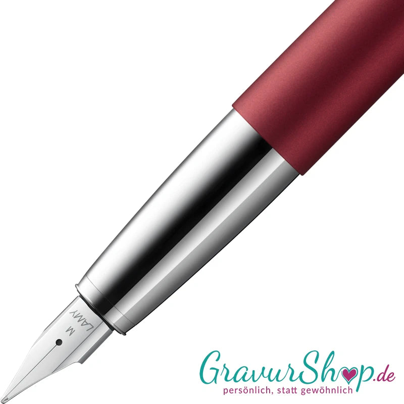 LAMY studio Royalred mit Lasergravur