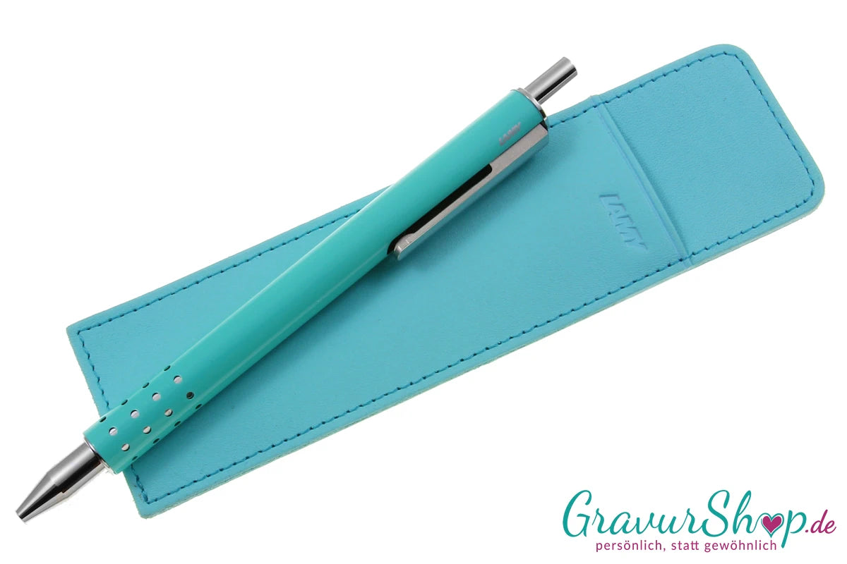 Lamy Swift Set Rollerball lagoon mit Gravur 