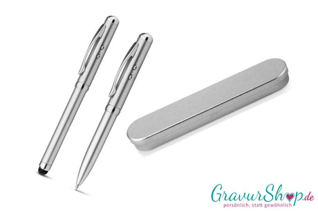Laserpointer 06 LED Touchpen Kugelschreiber mit Gravur Bild 4