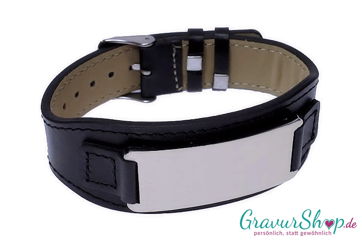 Lederarmband Nr. 42 mit Gravur