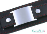Lederarmband Nr. 41 mit persönlicher Gravur
