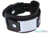Lederarmband Nr. 41 mit Wunschgravur