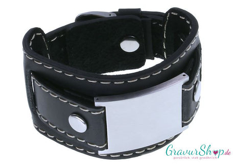 Lederarmband Nr. 42 mit Wunschgravur