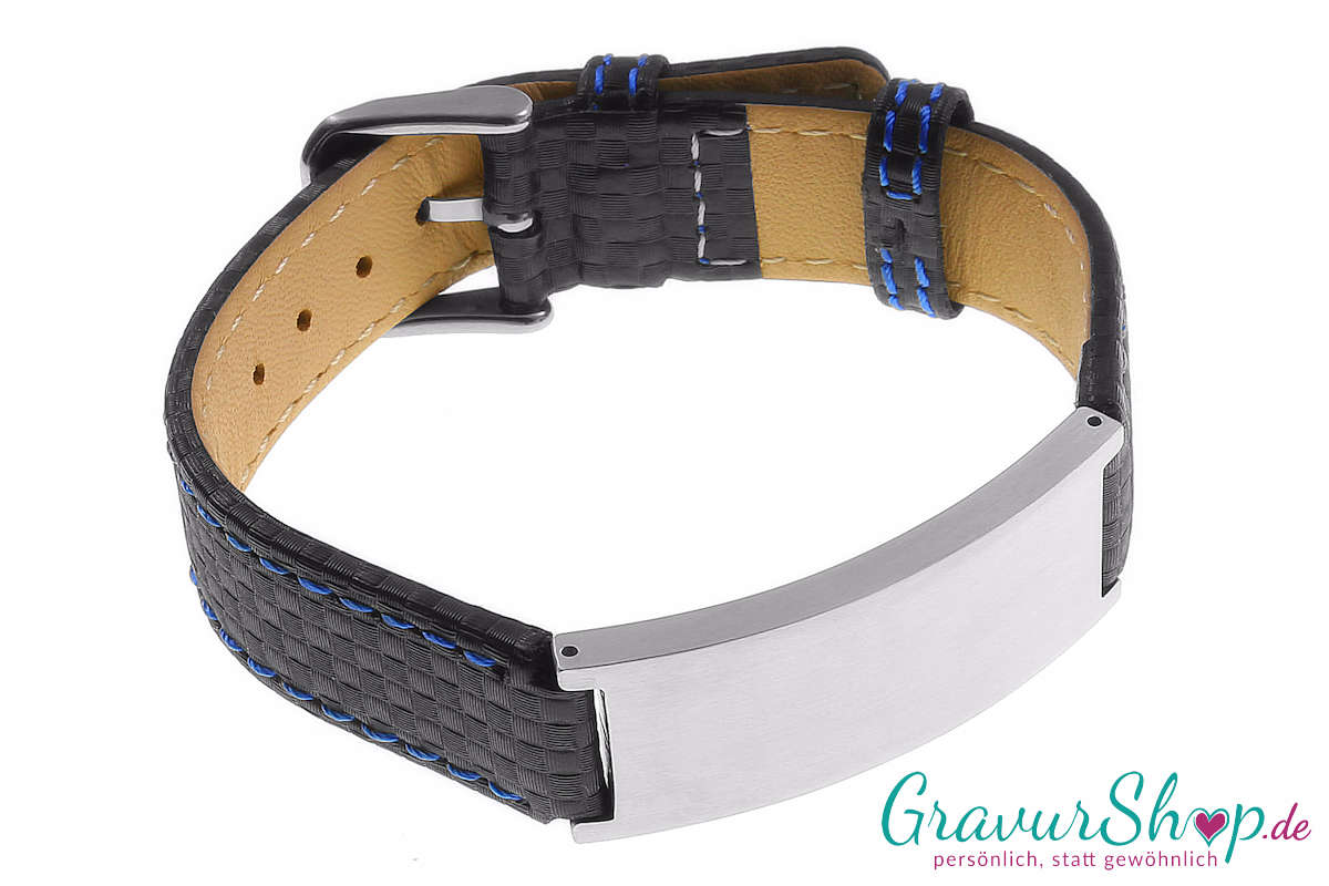 Lederarmband Nr. 49 mit Wunschgravur