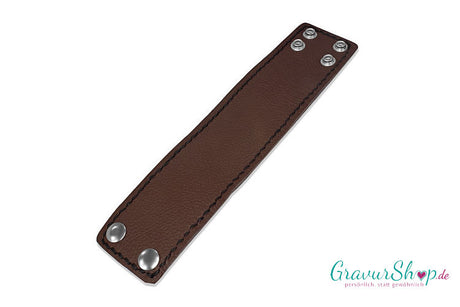 Lederarmband Nr. 11 mit Lasergravur