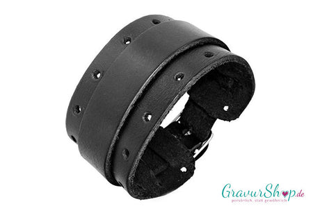 Lederarmband Nr. 12 mit Gravur