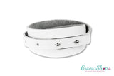 Lederarmband 25 C mit Lasergravur