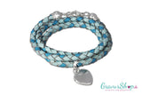 Lederarmband 34 B mit Gravur