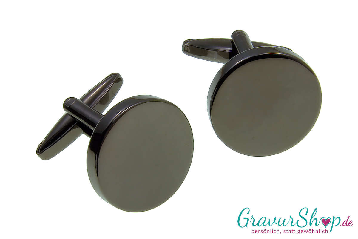 Manschettenknöpfe 25 mit Gravur