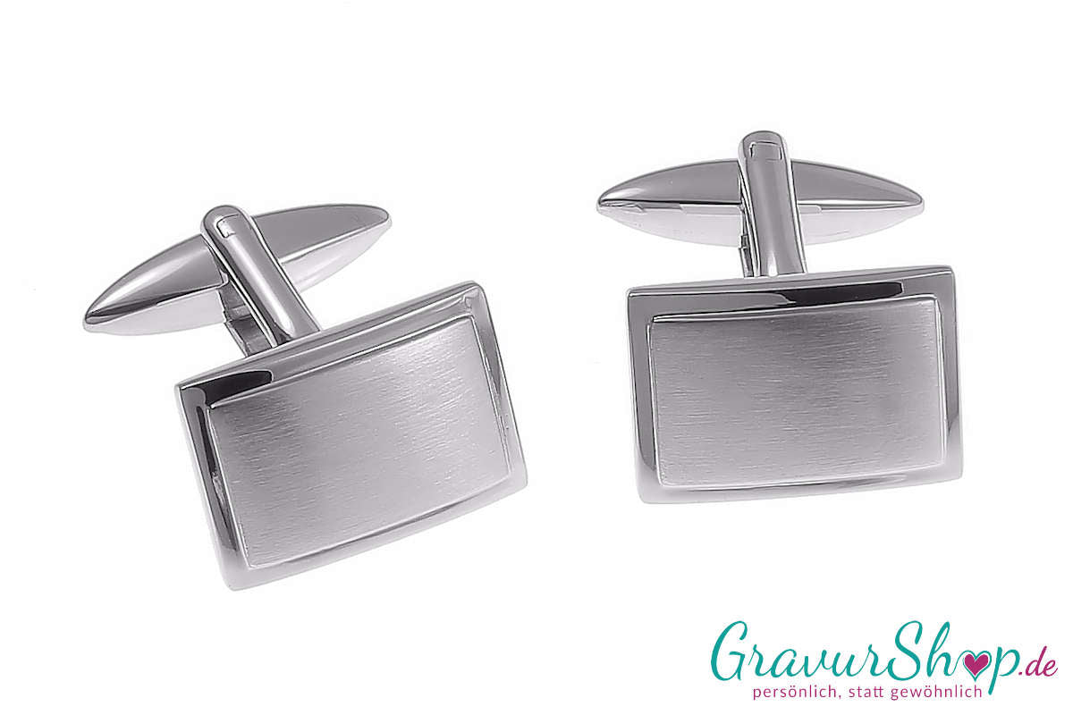 Manschettenknöpfe mit individueller Gravur