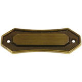 Messingschild 03 personalisierbar