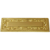Messingschild 08 personalisierbar