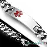 Notfallarmband 02 mit Gravur