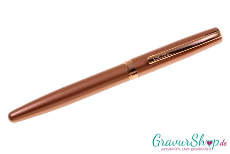 Online Eleganza Rosegold Füller mit Lasergravur