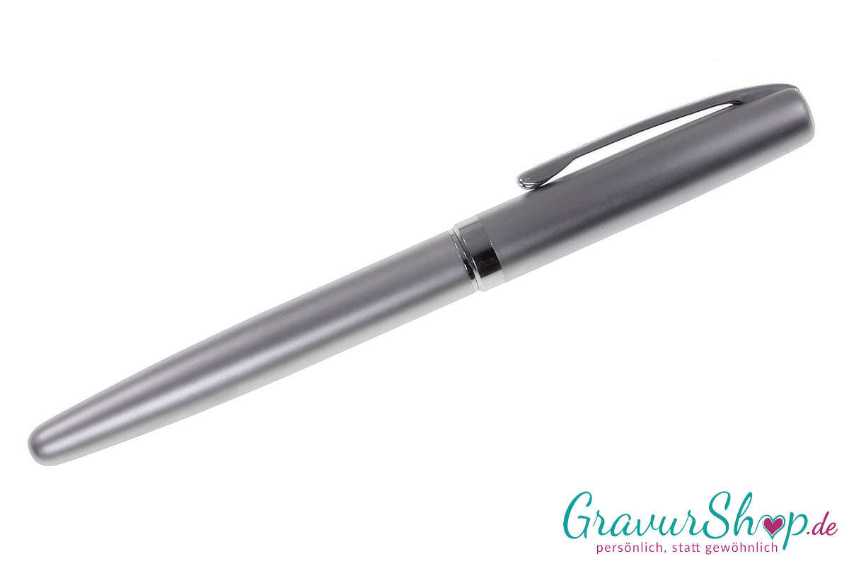 Online Eleganza Füller Silber mit Lasergravur