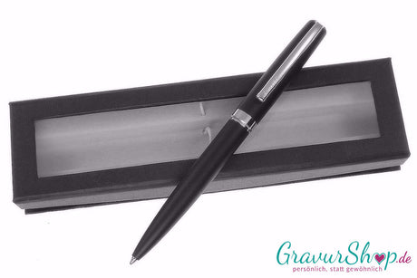 Online Eleganza Kugelschreiber Black mit Etui
