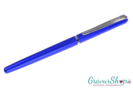 Online Füller Event Blau mit Lasergravur