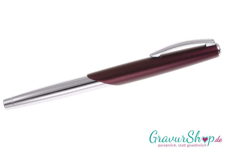 Online Icone Füller aubergine mit Lasergravur