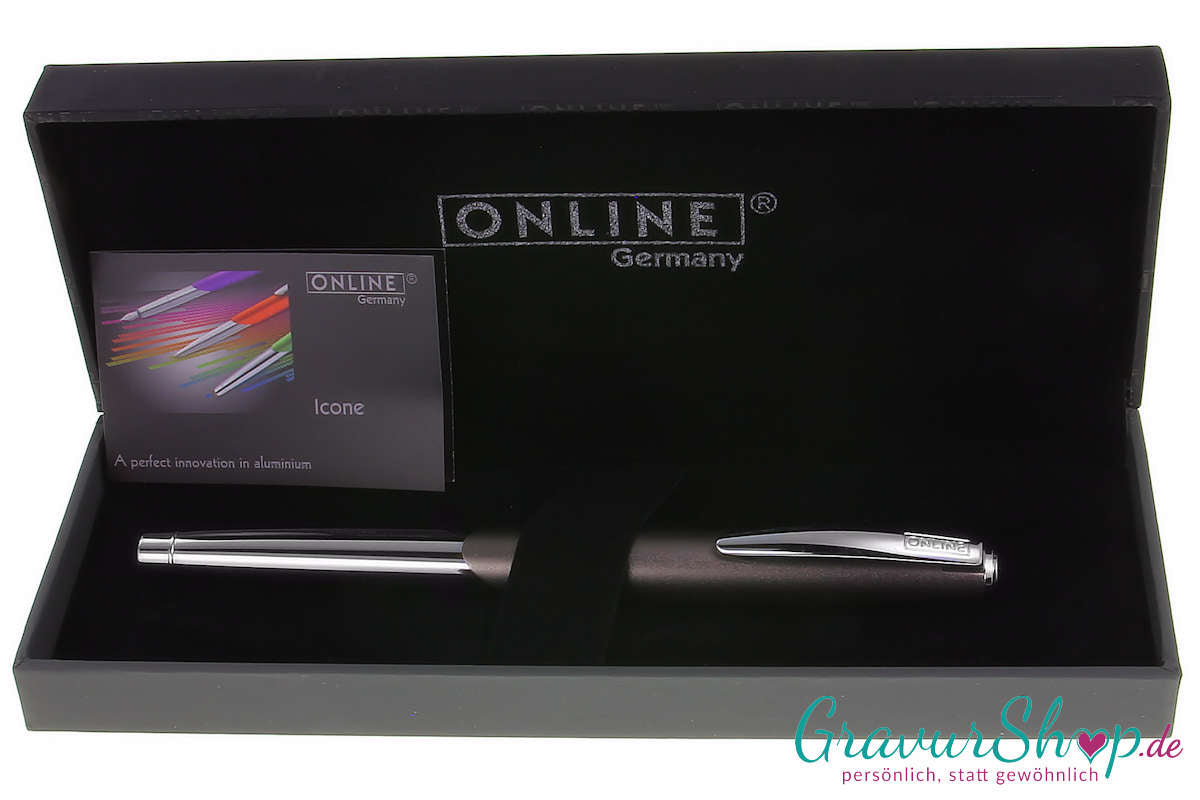 Online Icone Füller stone mit Etui