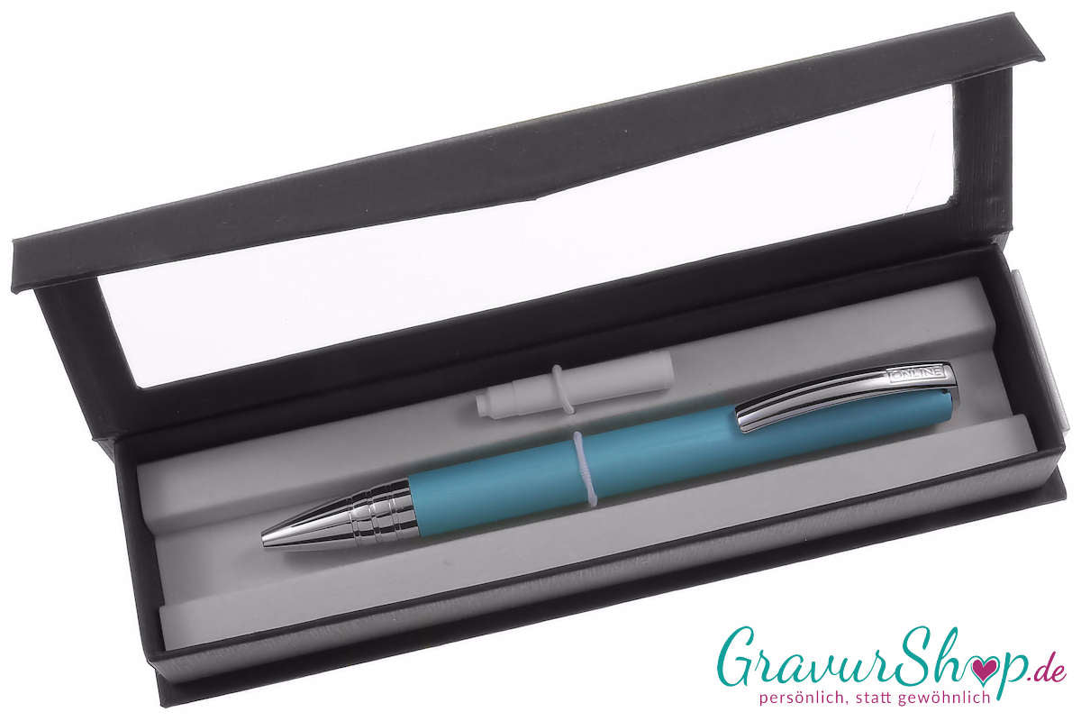 Online Vision Classic Kugelschreiber türkis mit Etui