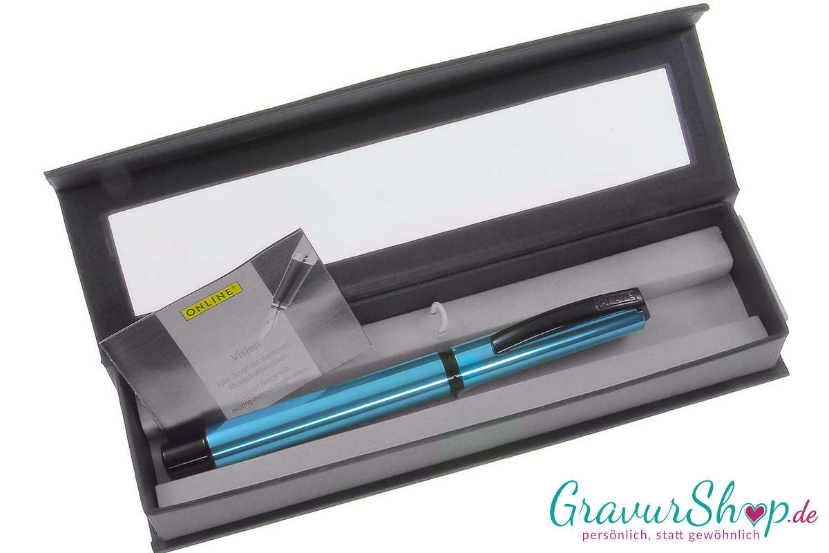 Online Vision Füller magic turquoise mit Etui
