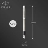 Parker-IM-Füllhalter Brushed
