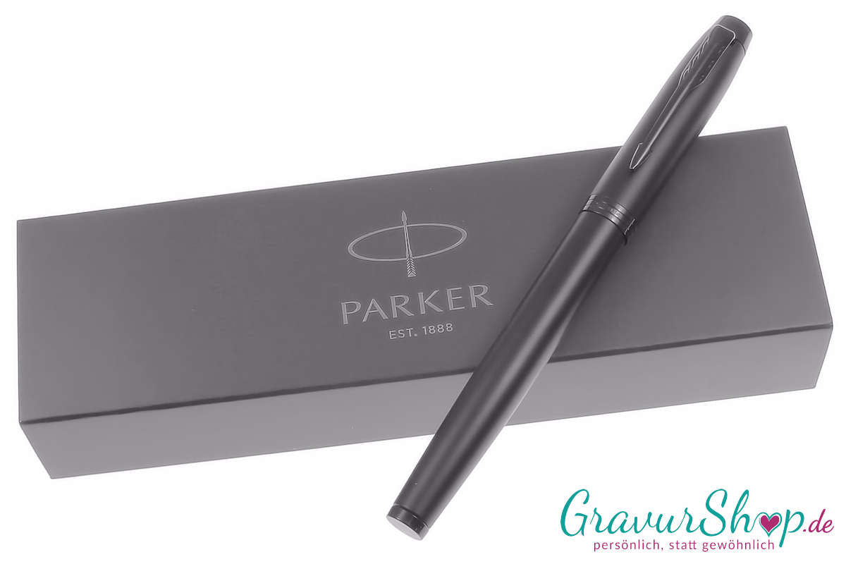 Parker-IM-Füllhalter chromatique schwarz mit Etui