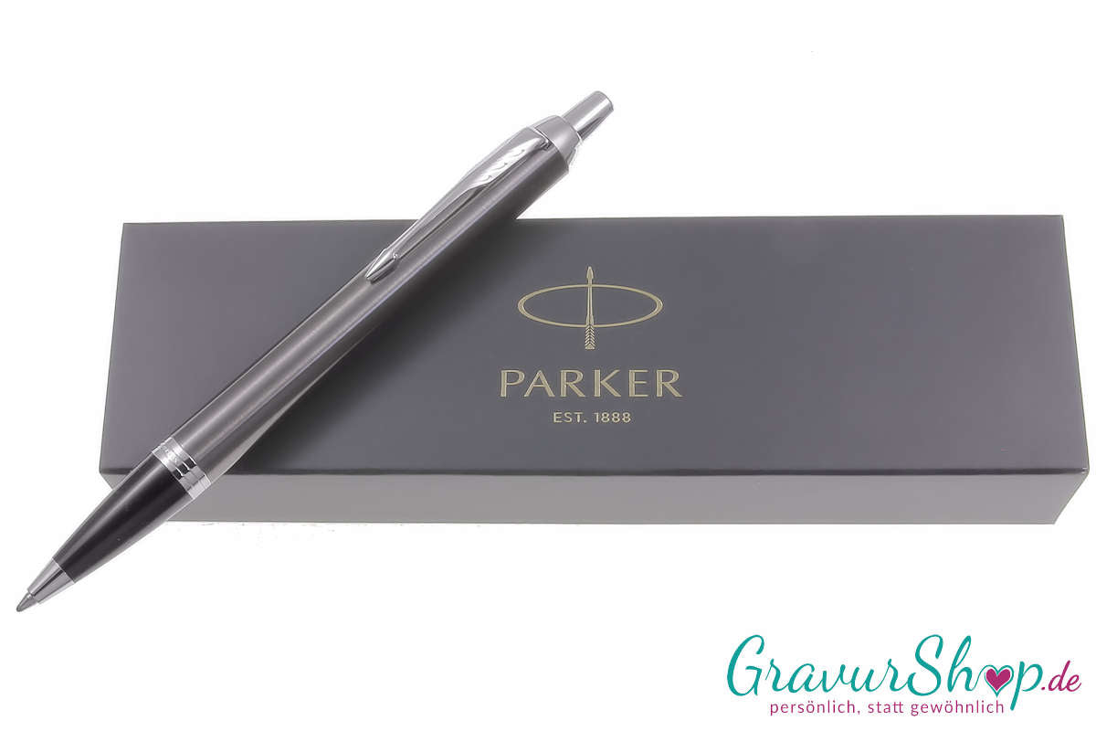 Parker Kugelschreiber IM Dark Espresso mit Etui