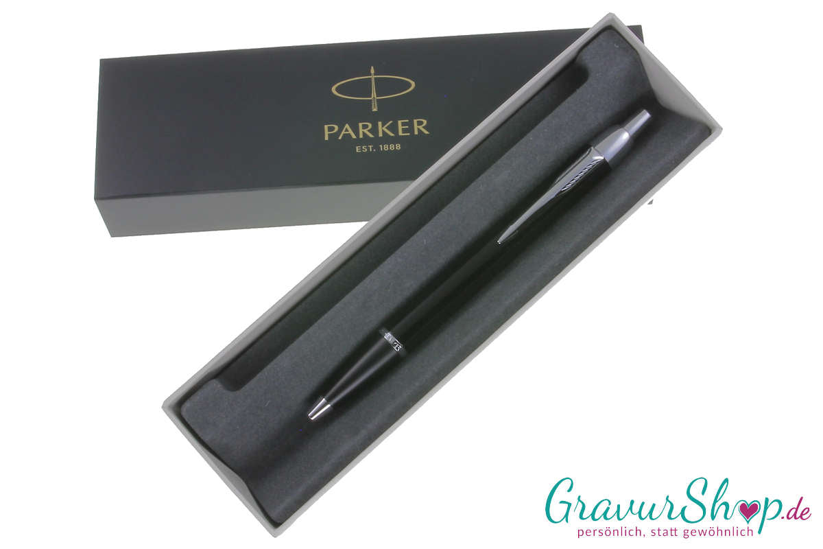 Parker IM Kugelschreiber black lacquer c.c. in Geschenkbox